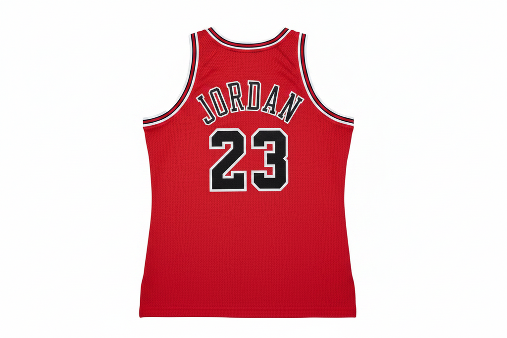 NBA TOP COLORS CHICAGO BULLS AUTHENTIC MICHAEL JORDAN 1991-1992 JERSEY