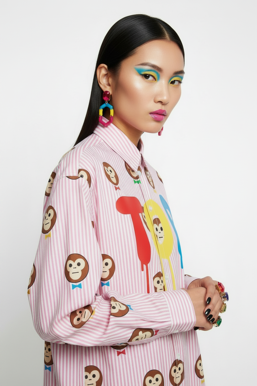 Asian Torso 3/4 Colorful New Look