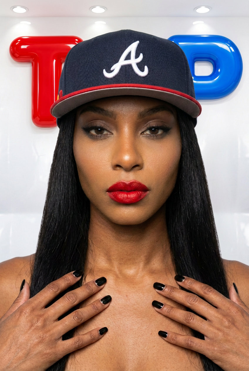 ATLANTA CAP FRONT WITH SIDE-ONLY TOP AT THE STORE WALL