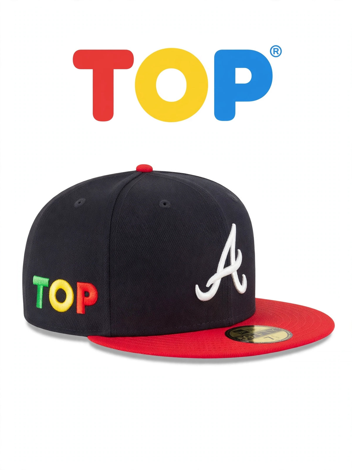 ATLANTA BRAVES TOP NEW ERA 1995 WORLD SERIES WOOL 59FIFTY FITTED HAT