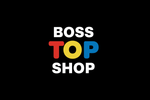 BTS Logo White on Black