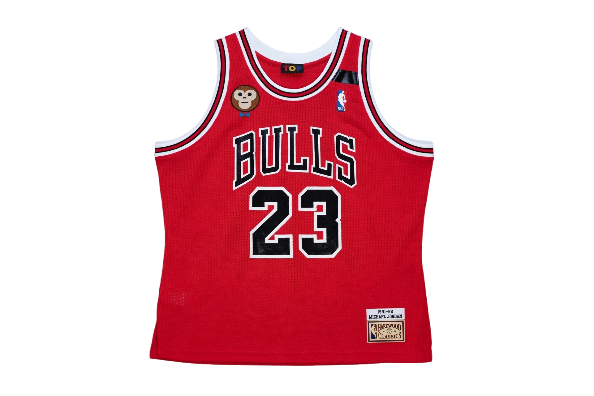 NBA TOP COLORS CHICAGO BULLS AUTHENTIC MICHAEL JORDAN 1991-1992 JERSEY