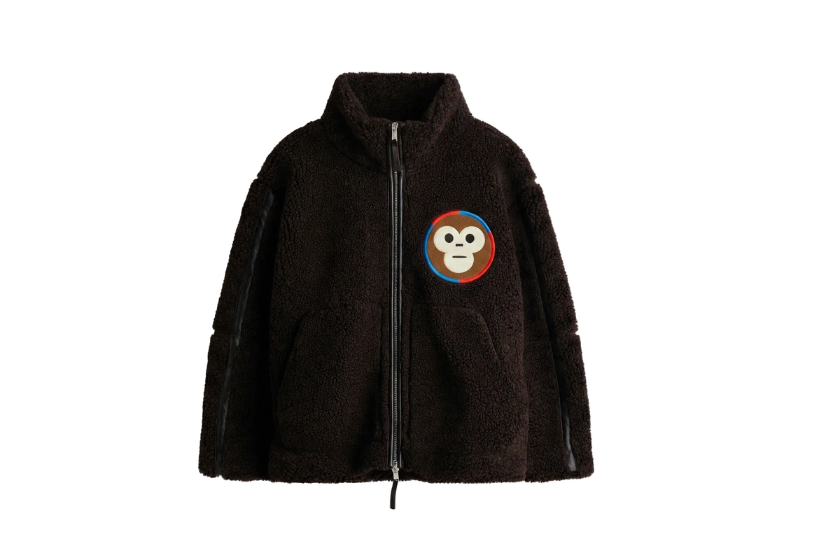 OVERSIZED TEDDY FLEECE JACKET