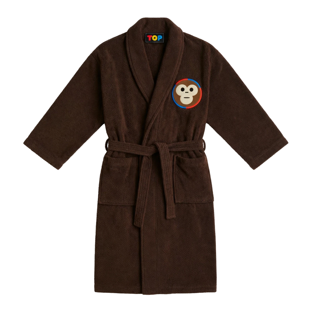 COTTON TOP COLORS CHOCO BATHROBE