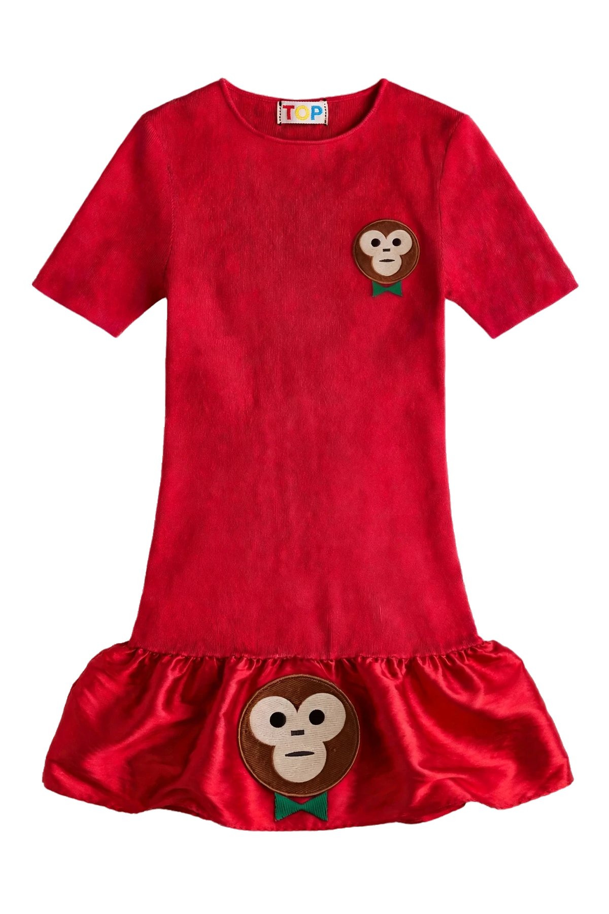RED KNIT DRESS