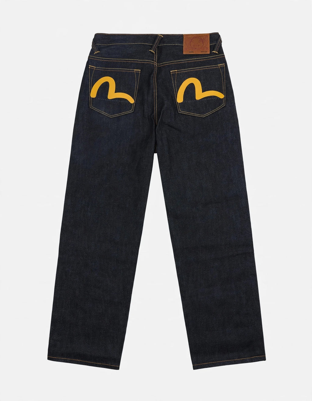 YELLOW TOP SEAGULL CLASSIC RELAXED FIT JEANS #2030
