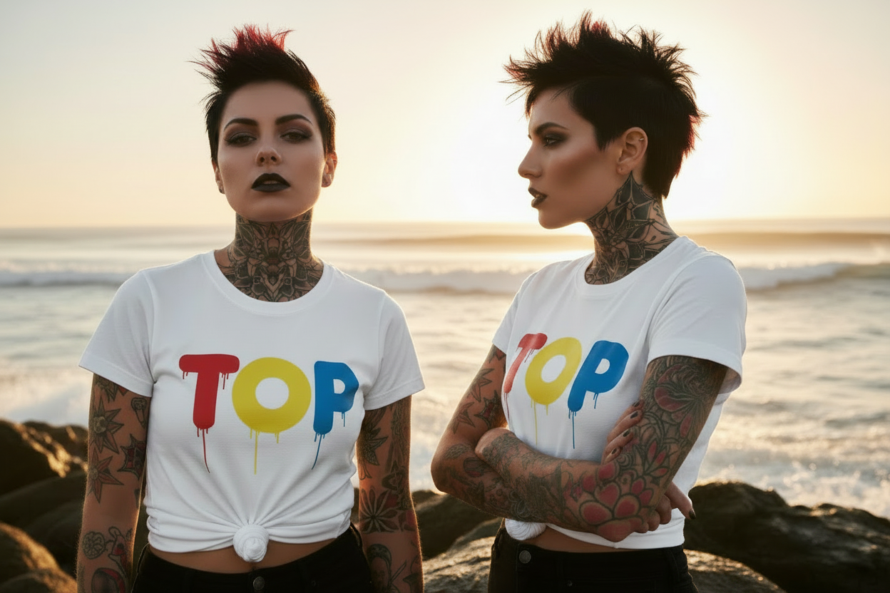Duo Neck Tattoos