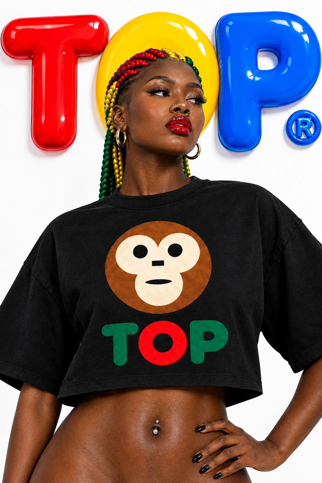 Ghana Model Hand On Hip