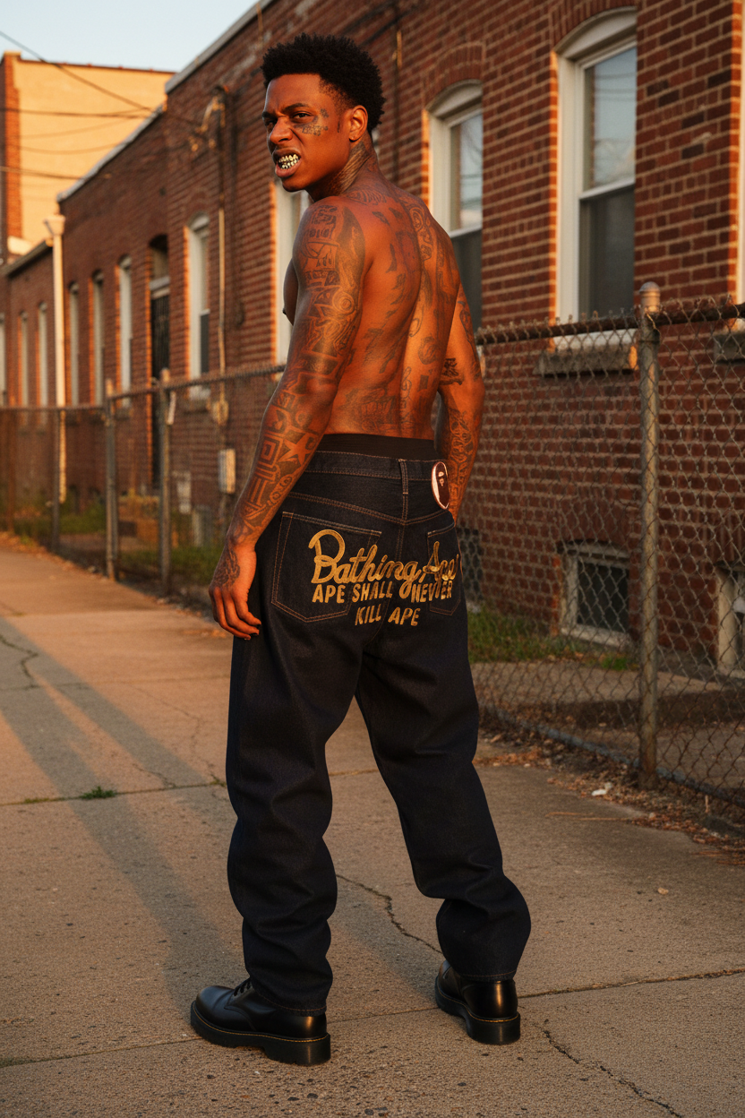 Real Back Jeans Bluff