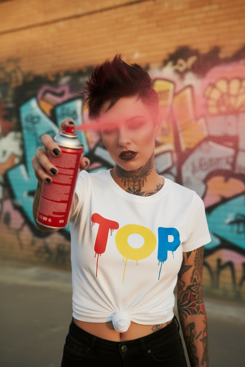Spray Can At Camera