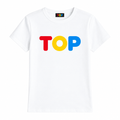 White Fitted Tee Polished